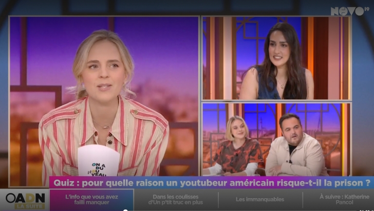 Novo19 : face à des audiences insuffisantes, l’émission de Claire Arnoux devient hebdo