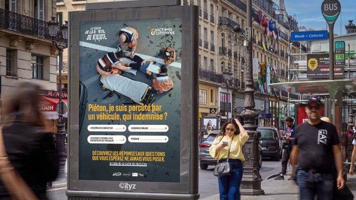 Victimes & Citoyens en campagne avec joga pour le Code de la Sortie de Route