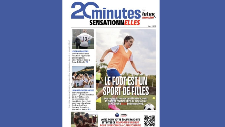 20 Minutes renoue avec le print pour le programme Sensationnelles d’Intermarché