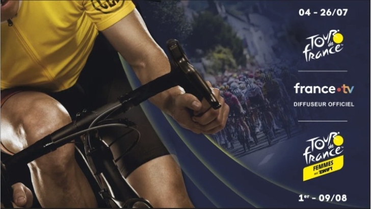 FranceTV Publicité sur les routes du Tour de France 2026