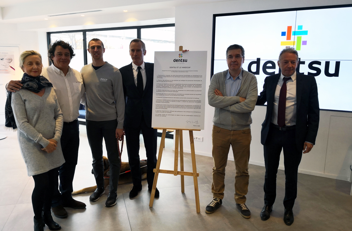 Dentsu Aegis Network affirme son engagement sur le handicap et nomme Christian Coquart Directeur de la mission Handicap