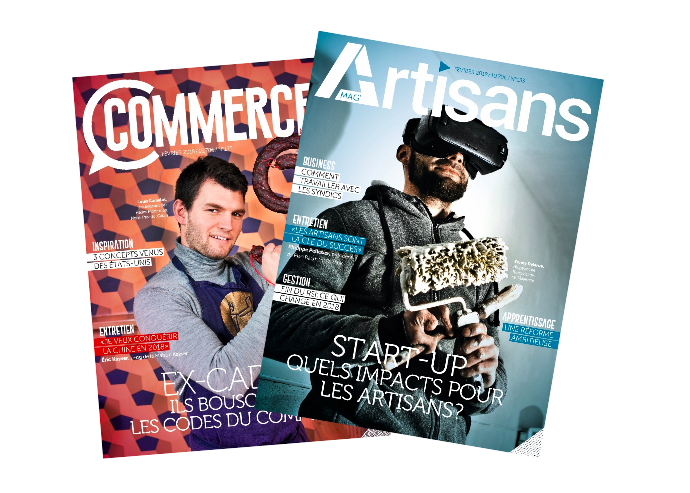 Nouvelles formules pour Artisans Mag’ et Commerce Mag’