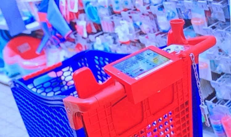 Le chariot connecté de Carrefour élaboré avec Médiaperformances