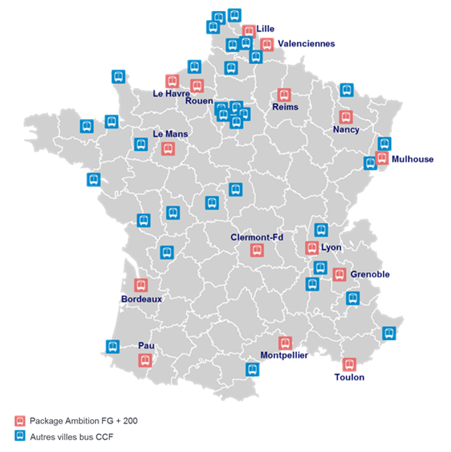 Clear Channel lance une nouvelle offre nationale sur le média Bus