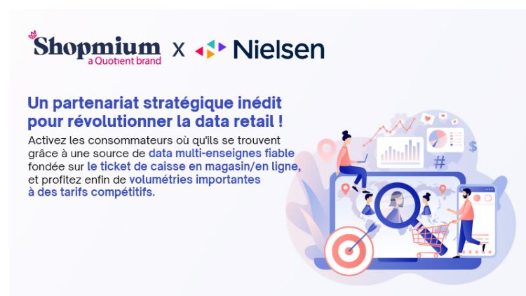 Shopmium et Nielsen nouent un partenariat stratégique inédit pour révolutionner la data retail !