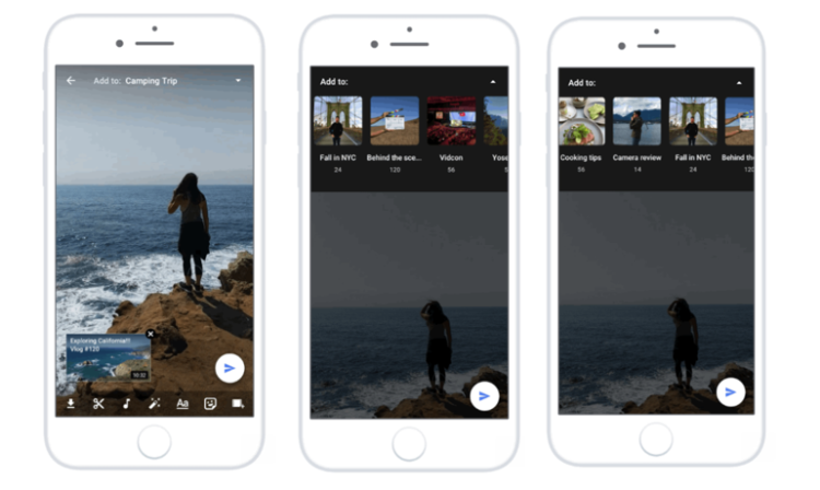 YouTube se met aux stories