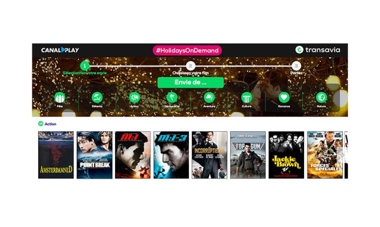 KR Media, Canal+ Régie et Les Gaulois lancent la plateforme #HolidaysOnDemand sur CanalPlay pour Transavia