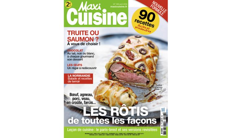 Un nouveau Maxi Cuisine en kiosques aujourd’hui