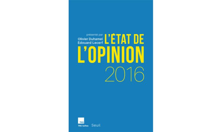 TNS Sofres publie L’état de l’opinion 2016