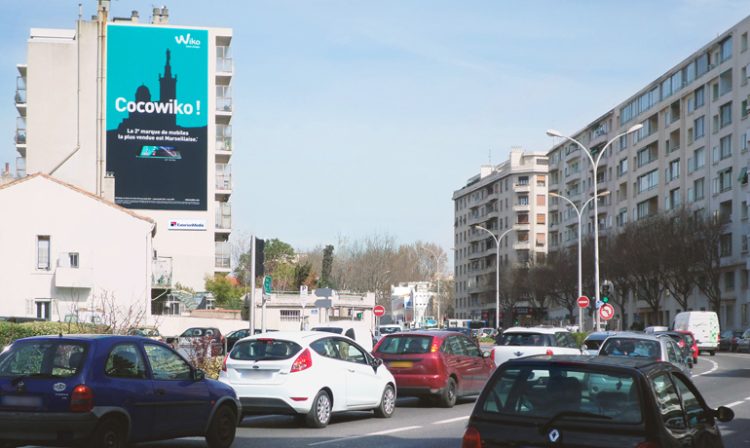 ExterionMedia installe une nouvelle toile événementielle à Marseille