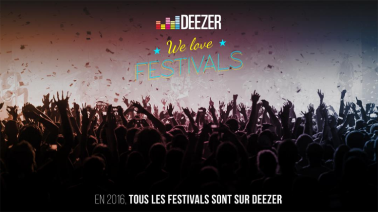 Offre Deezer Festivals