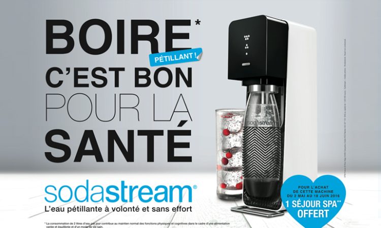 Anacrouse orchestre le retour en campagne de sodastream