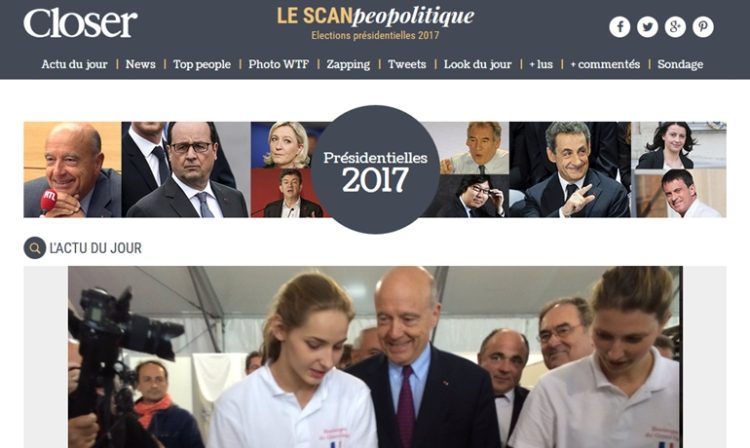 Le Scan Peopolitique de Closer désormais aussi sur le print