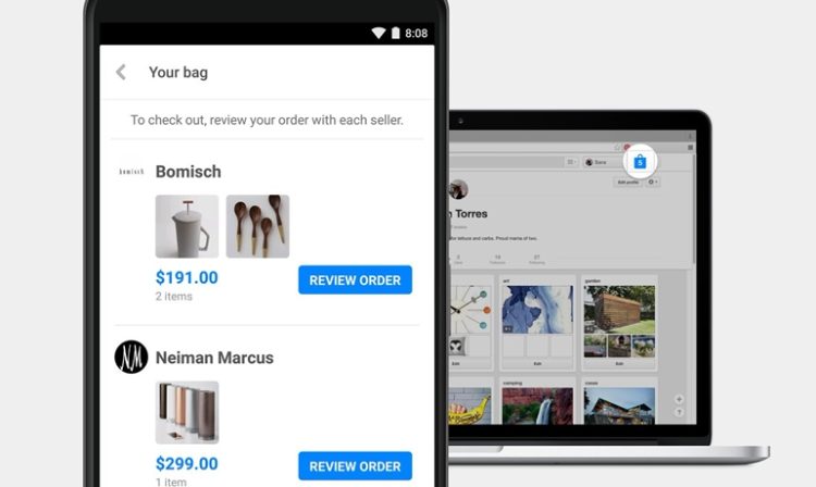 Pinterest poursuit ses ambitions dans l’e-commerce aux Etats-Unis