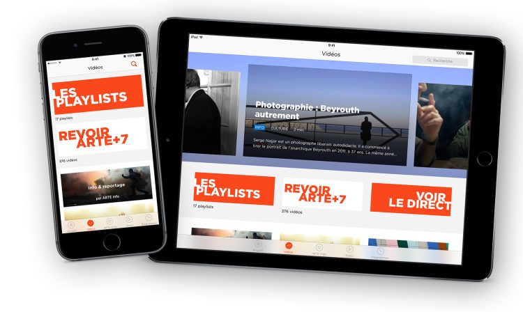 La nouvelle application mobile d’Arte enrichit son offre vidéo