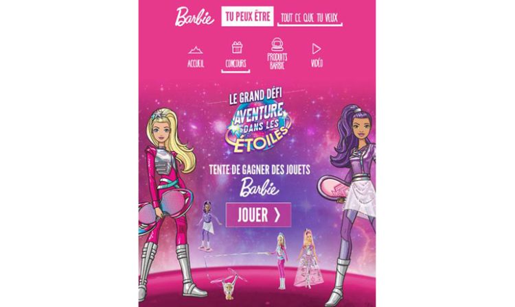 Vizeum et The Story Lab prolongent la campagne « Tu peux être tout ce que tu veux » de Mattel sur Gulli avec Barbie