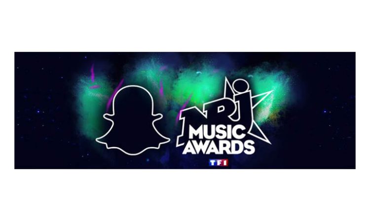 NRJ a développé une Live Story sur Snapchat pour les NRJ Music Awards