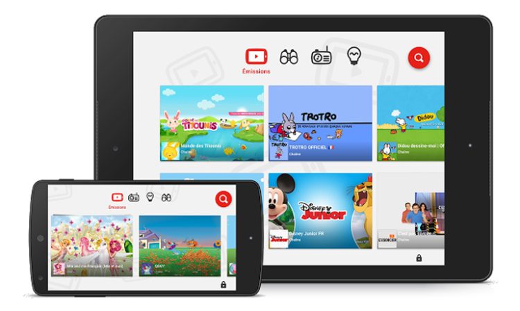 YouTube Kids se lance en France