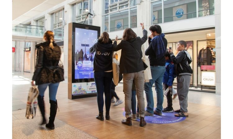 Clear Channel France rapproche Parisiens et Marseillais avec ses totems pour IDTGV