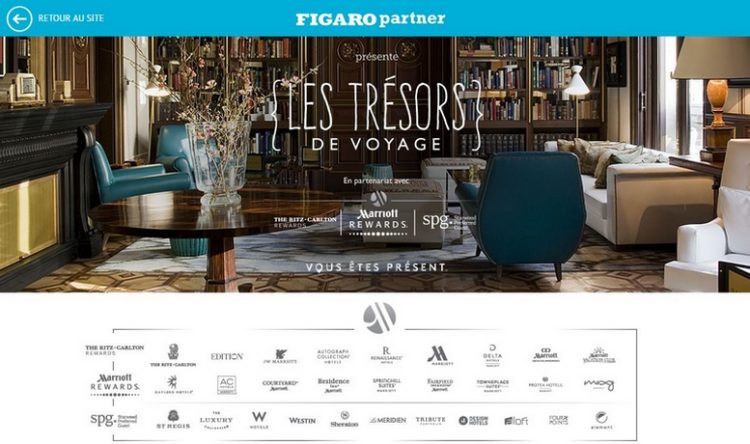 Les Ateliers MEDIA.Figaro et MEC font évoluer la plateforme de marque de Marriott Rewards avec de nouveaux contenus