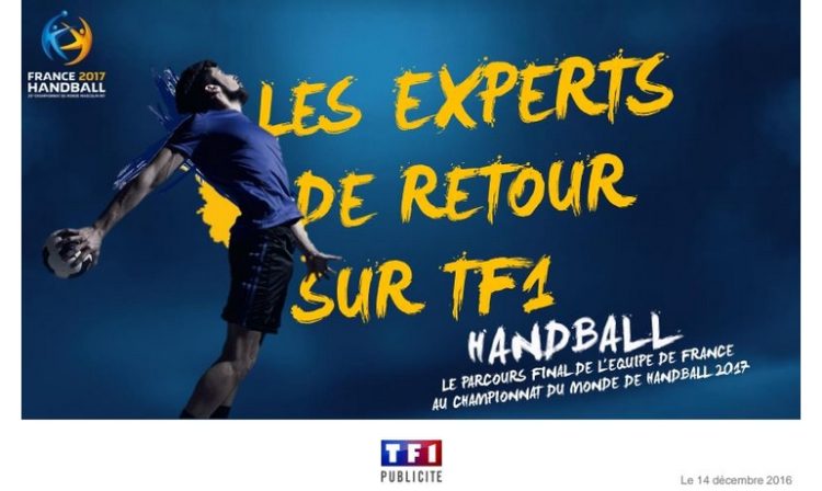 Jusqu’à 135k€ pour le spot de la finale du Championnat du monde de Handball avec la France sur TF1