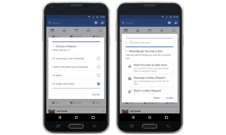 Google et Facebook annoncent leur mobilisation contre les « fake news »