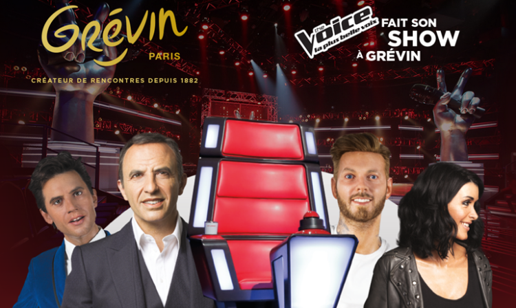 Motionlead imagine une campagne immersive sur mobile pour l’espace «The Voice» au Musée Grévin, avec Performics