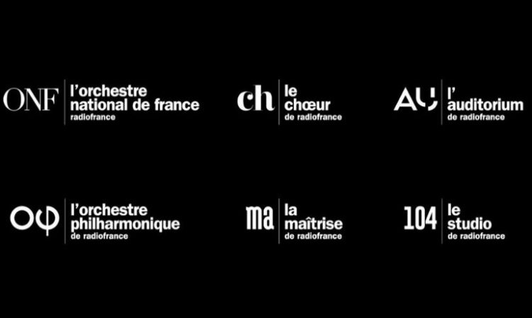 Nouvelle identité graphique pour Radio France et ses formations musicales