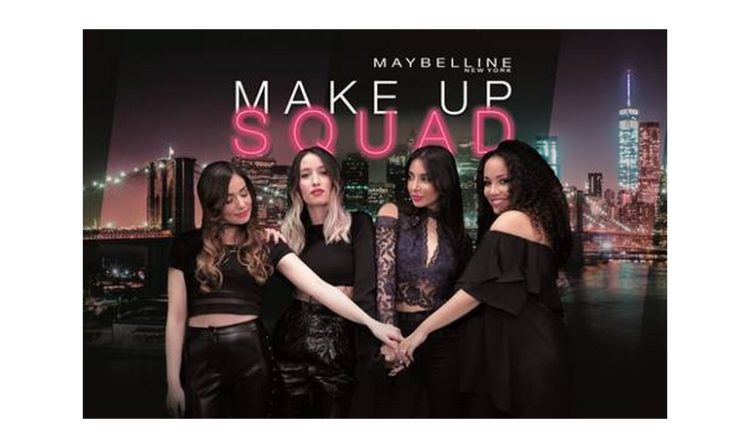 Webedia Brand Solutions conçoit un programme vidéo live pour Maybelline avec une équipe de Youtubeuses et influenceuses beauté