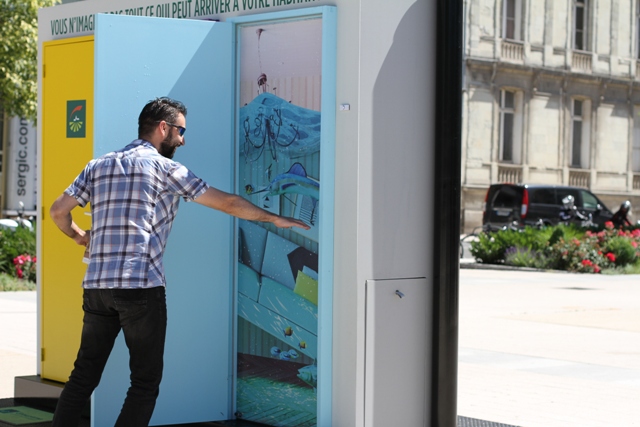 JCDecaux Live installe un dispositif événementiel à Angers pour Groupama