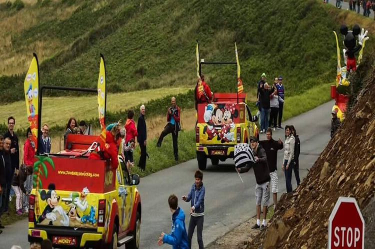 Le Journal de Mickey partenaire du Tour de France pour la 12ème année consécutive