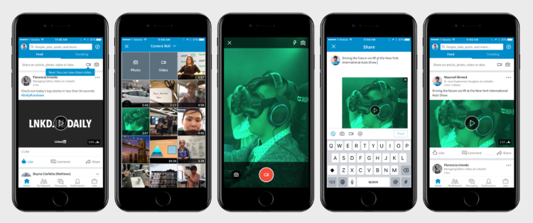 LinkedIn généralise les contenus vidéo