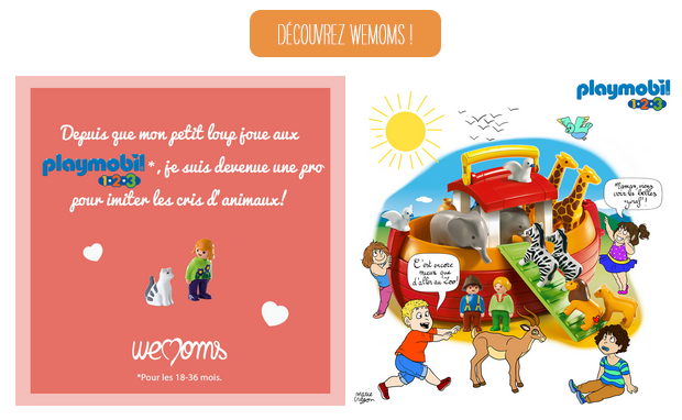 Playmobil en contenus dédiés pour les digital mums avec Fuse et Lagardère Publicité