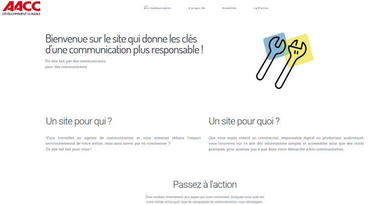 L’AACC met en ligne un site pour accompagner les agences dans leur démarche d’éco-communication