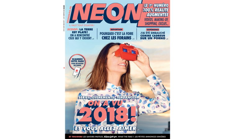 Un numéro 100% réalité augmentée pour NEON