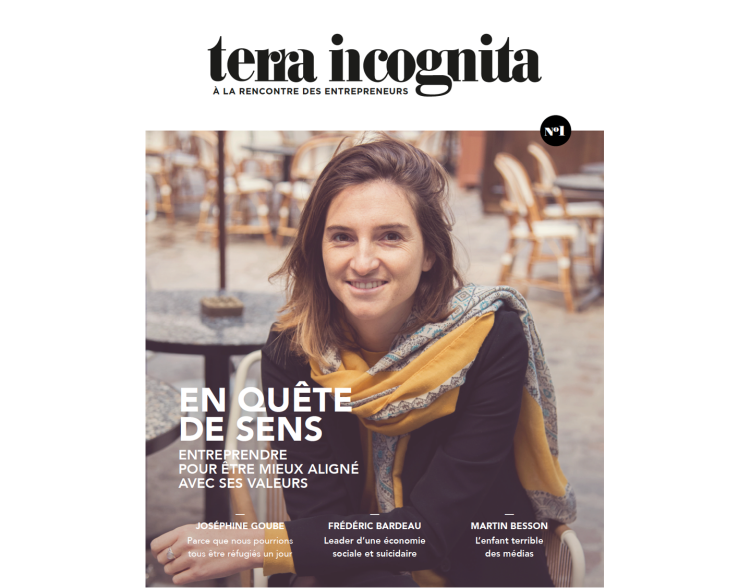 Terra Incognita lance son magazine bimestriel collaboratif Terra Incognita dédié au monde des entrepreneurs