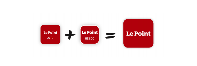 Le Point fusionne ses interfaces mobiles en une application unique