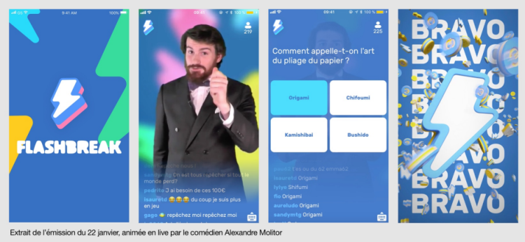 Arrivée en France de «Flashbreak» qui veut transposer les codes des jeux TV sur mobile
