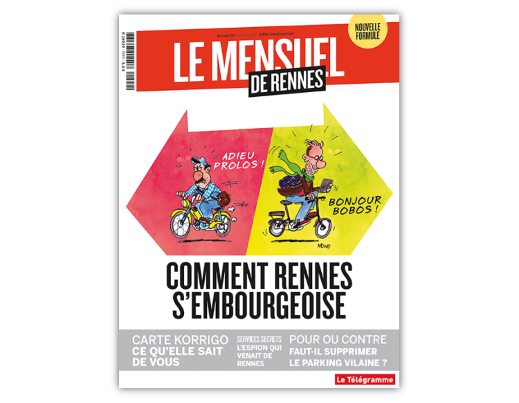 Nouvelle formule pour le Mensuel de Rennes