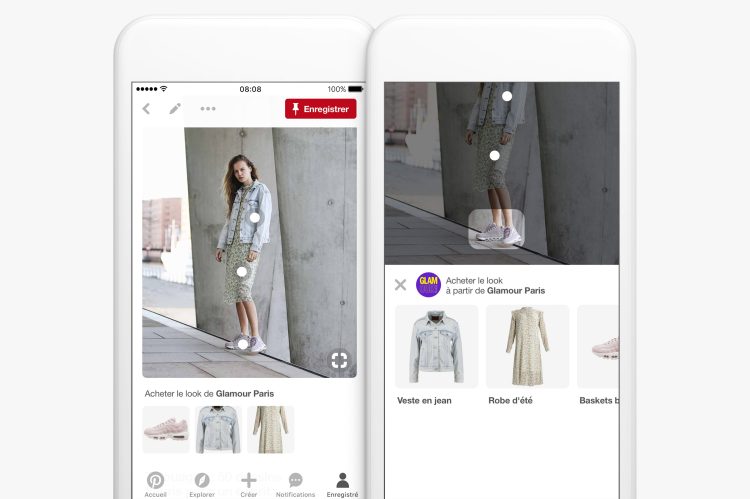 Pinterest inaugure une nouvelle fonctionnalité d’achat en France, au Royaume-Uni, en Allemagne et au Japon