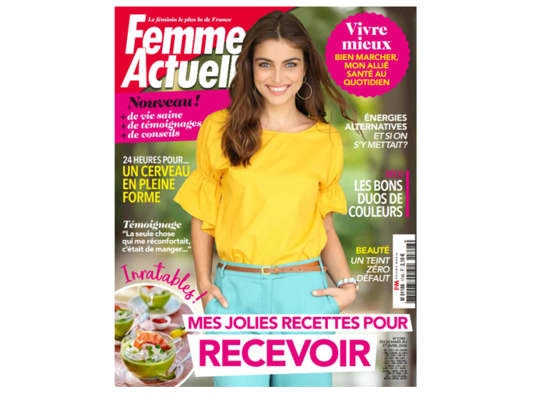 Femme Actuelle renouvelle son magazine et son site