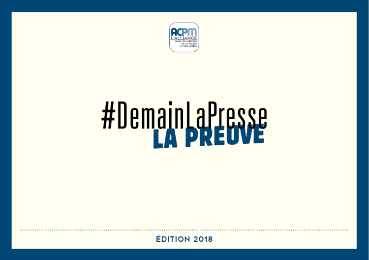 L’ACPM édite une nouvelle version de «La Preuve»