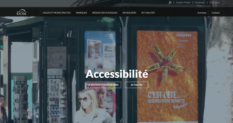 Un nouveau site web développé autour d’une charte graphique repensée pour MédiaKiosk