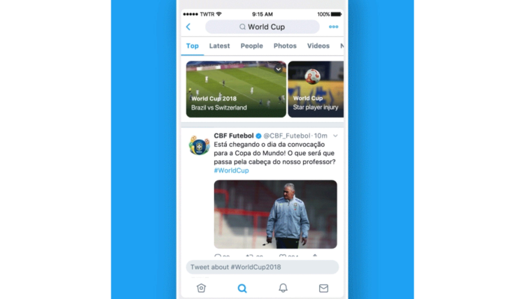 Twitter mise sur l’actualité et la personnalisation sur mobile