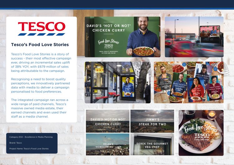 Tesco avec Mediacom, Grand Prix de la catégorie média aux Cannes Lions