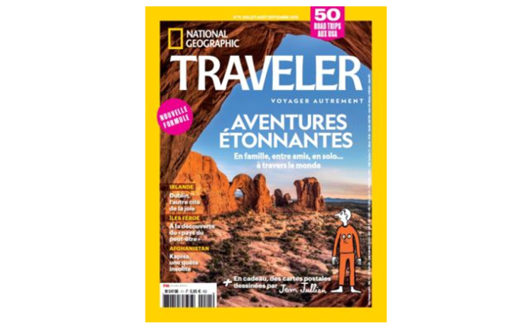 National Geographic Traveler adopte une nouvelle formule en 3 séquences