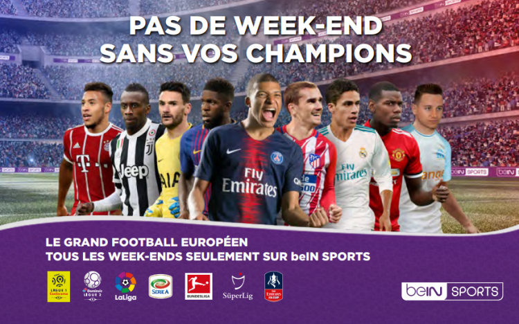 La saison 2018-2019 de beIN  Sports