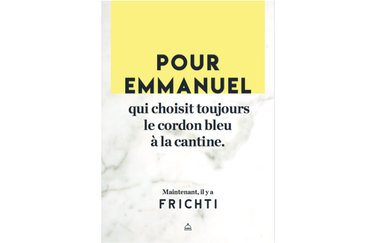 Une première campagne en affichage et social media pour Frichti avec Re-mind-PHD