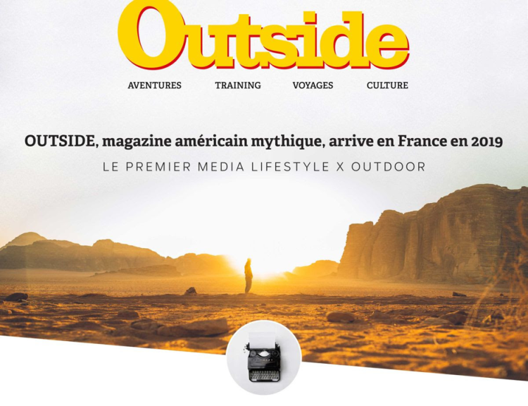 Le magazine américain Outside arrive en France en tant que pure player digital payant