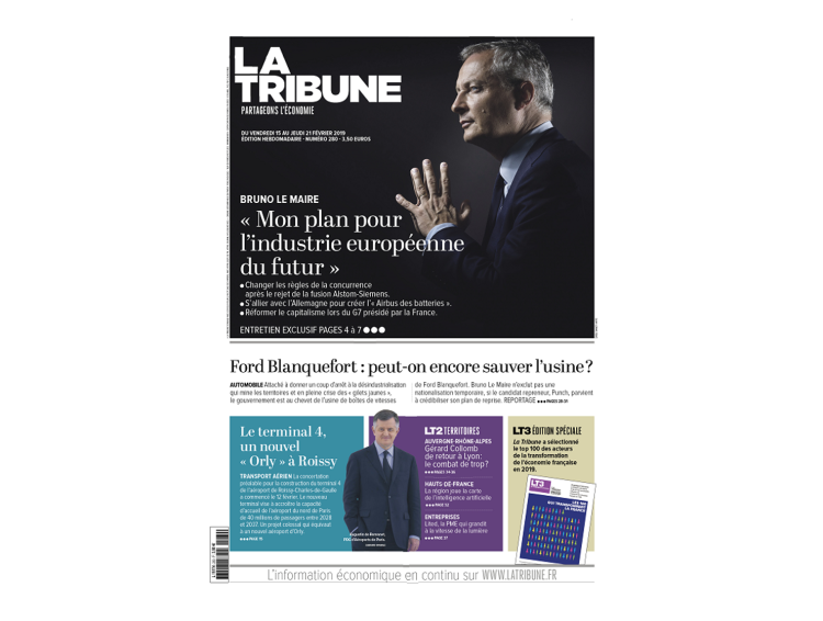 La Tribune mise sur son ancrage local et lance une nouvelle formule en 2 cahiers